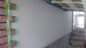 岐阜県瑞穂市／洋風戸建ての外壁塗り替え（ベージュ／シリコン系）外壁塗り替え（グレー／フッソ系）イメージ